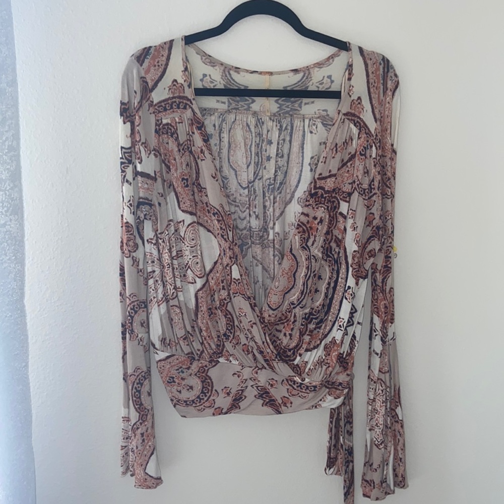 Free people paisley tunic top